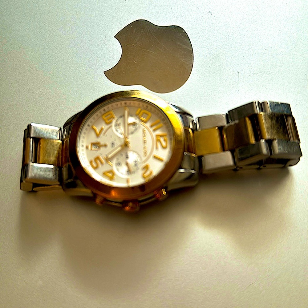 Michael kors 24k gold watch